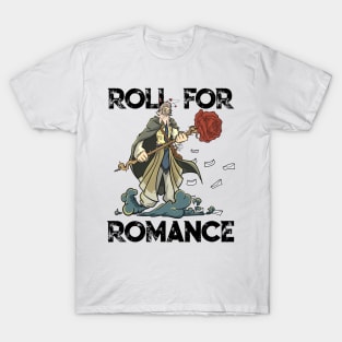 Roleplaying RPG Valentines Day TableTop D20 Dice Wizard Gift T-Shirt